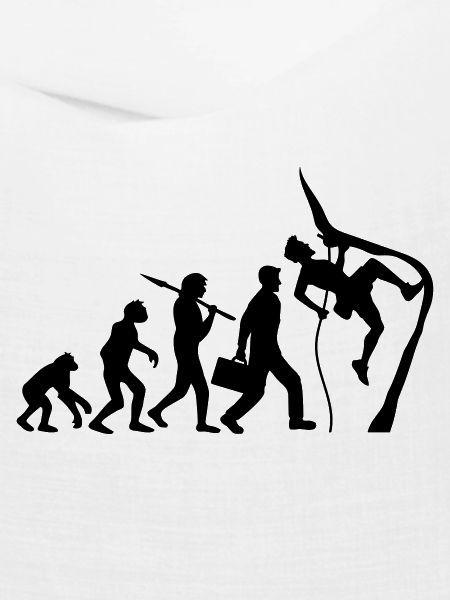 Klettern seil bergsteiger evolution