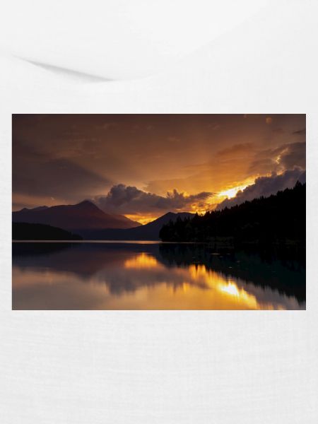 Abendrot am Walchensee