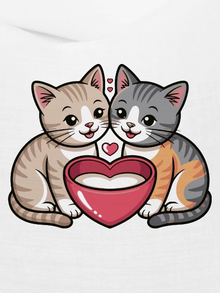 Katzenherz Zweisamkeit