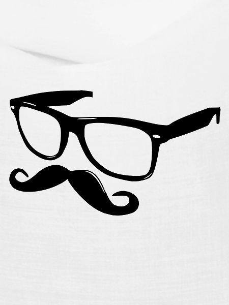 nerdy moustache