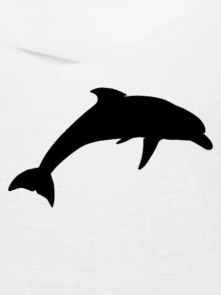Delphin-Silhouette