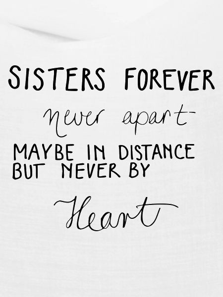 Sisters forever!