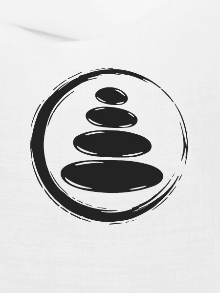 Zen Steine Balance