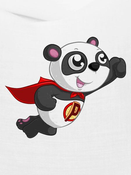 Superhelden Panda