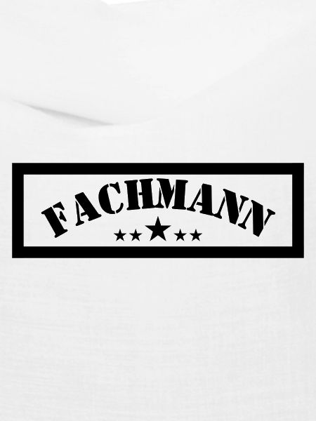 Fachmann mit Sternen