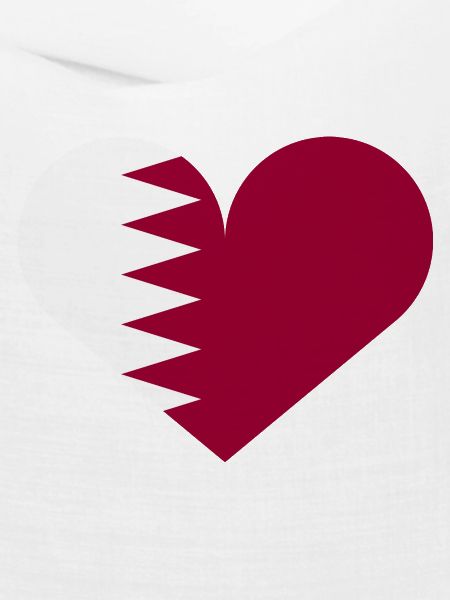Katar-Herzflagge