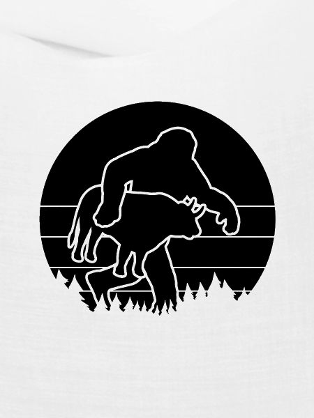 Sasquatch und Stier