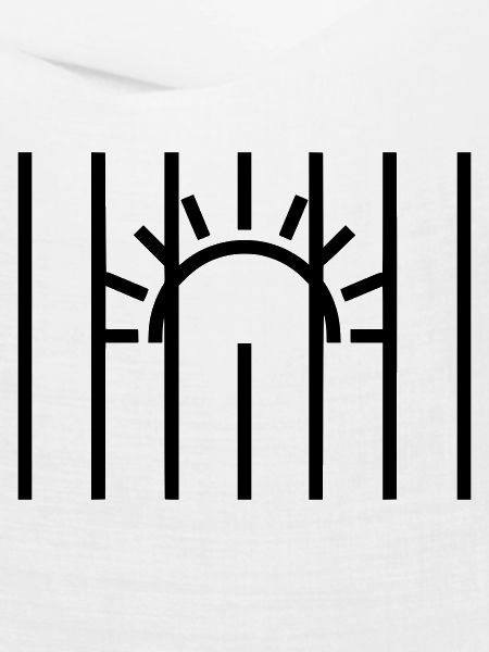 Sonne hinter Gitter Gefängnis
