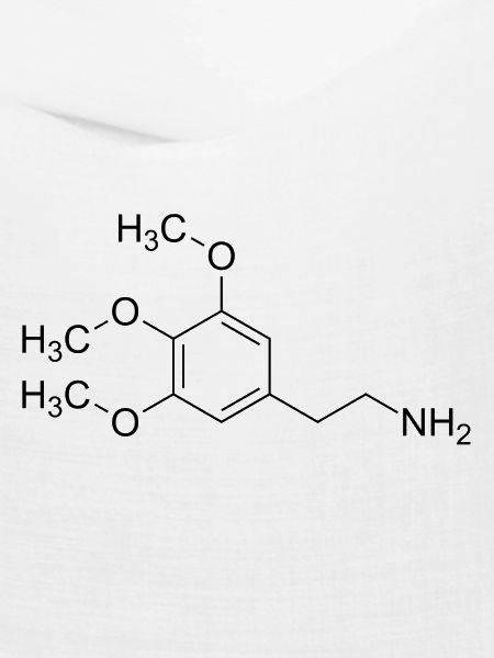 Mescalin Meskalin Strukturformel