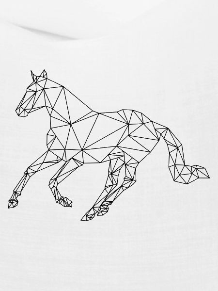 Geometrisches Pferd