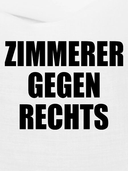 Zimmerer gegen rechts