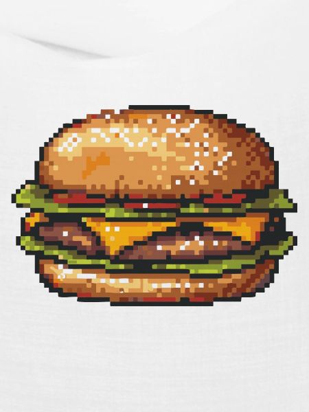 8Bit Hamburger Pixelkunst