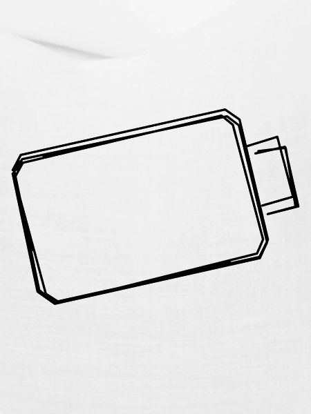 Batterie handgezeichnet