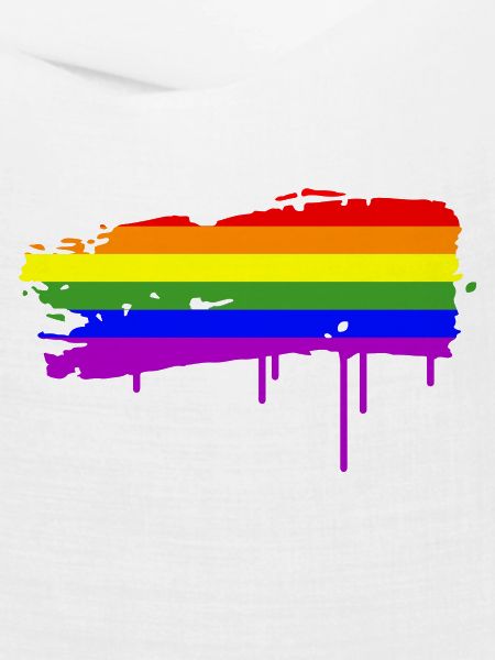 Regenbogenfahne Graffiti