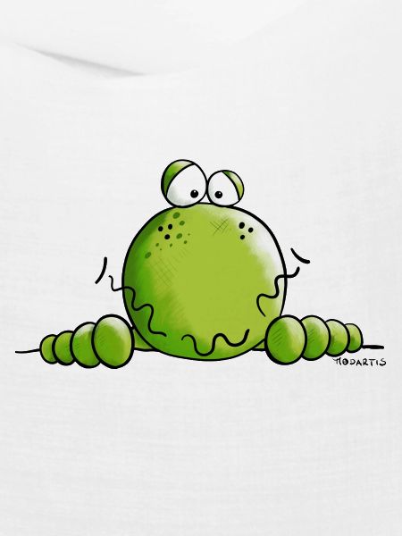 Neugieriger Frosch