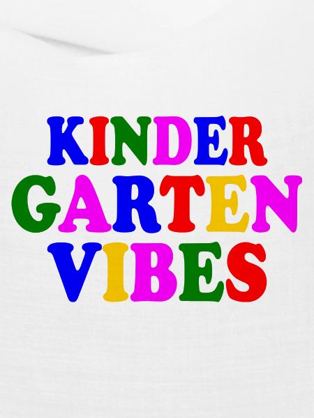 kindergarten vibes