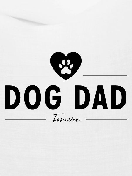 Hundepapa (Schwarz)