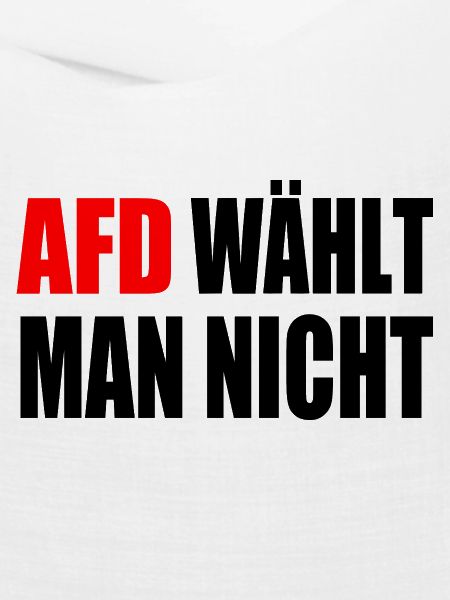 afd wählt man nicht