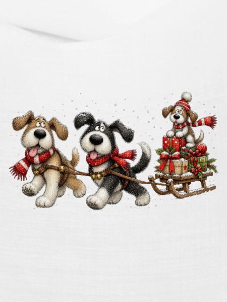 🎁 Weihnachts-Schlittenhunde