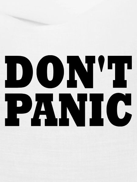 don't panic