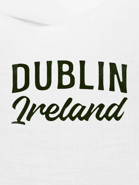 Dublin Irland Script Typografie