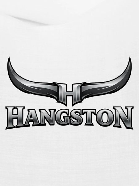 Hangston Horn Logo Metallisch