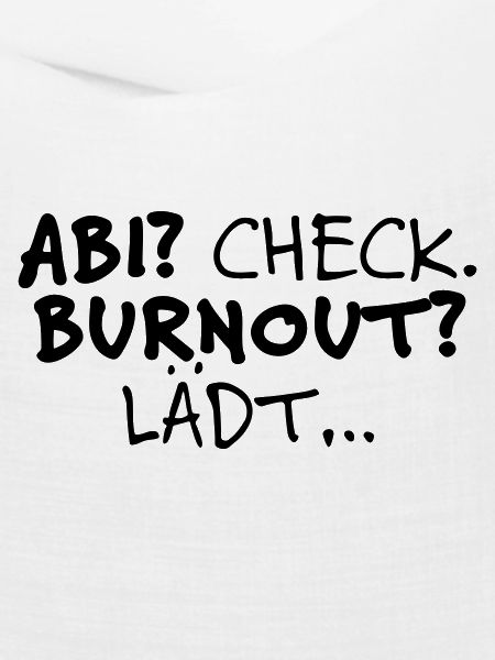 Abitur? Check