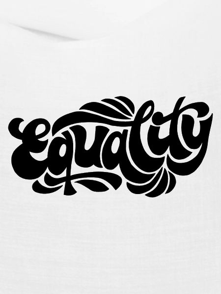 Equality – Feministisches Statement Design