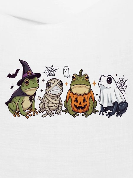 Unheimliche Frösche Geister-Halloween