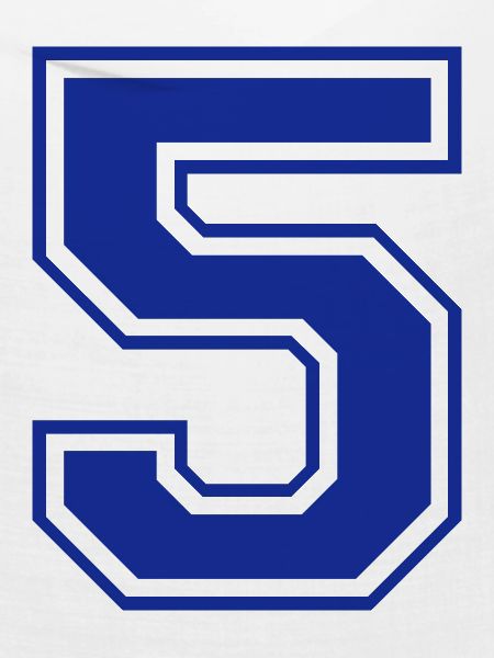 5 - Nummer - Zahl
