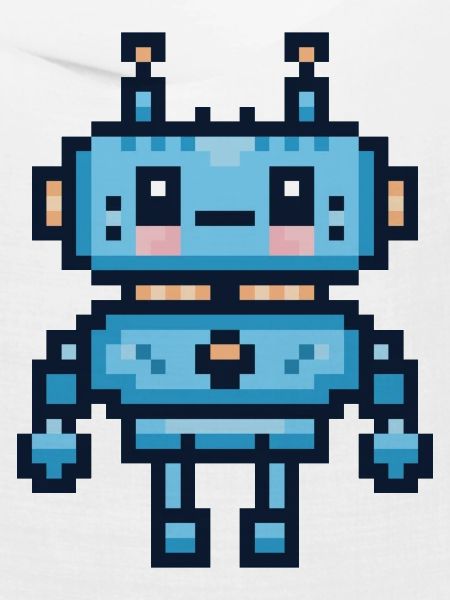 Pixel-Art-Roboter