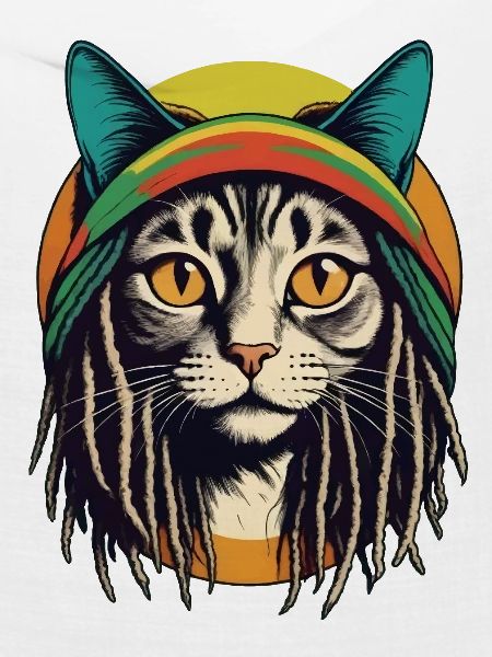Coole Rasta-Katze