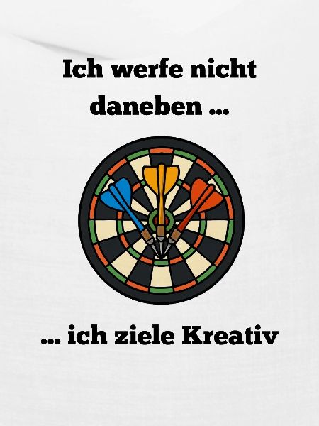 Dartboard Farbkreis mit Darts