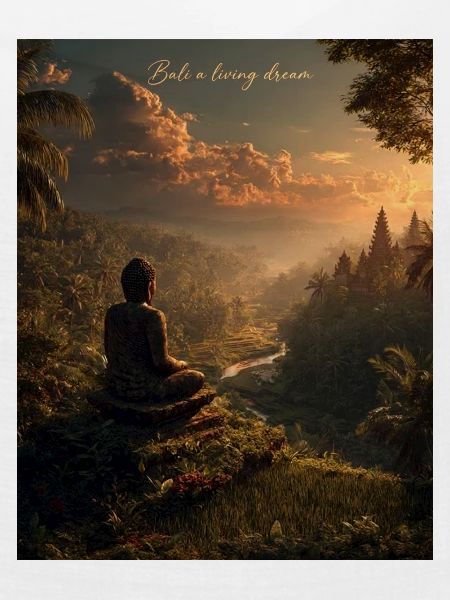 Bali Stille im Abendlicht