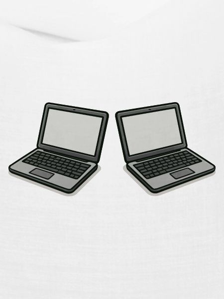 Doppel-Laptop 