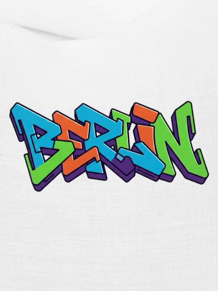 Berliner Straßen Graffiti Farbexplosion