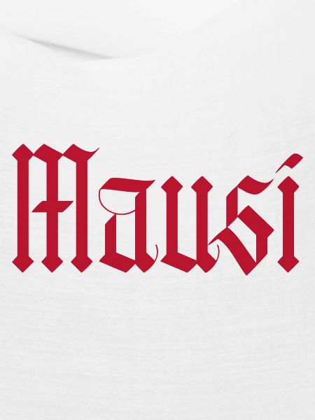 mausi / gothik stil (rot)