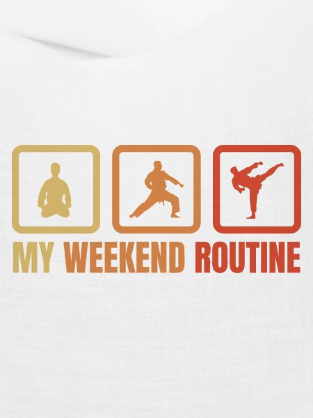 Karateka Wochenendroutine