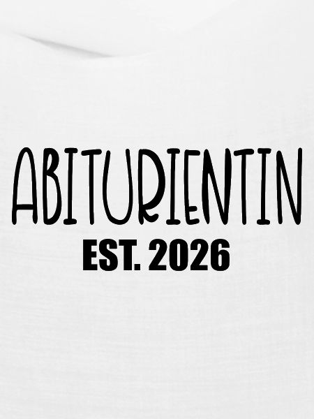 Abiturientin 2026 Abi