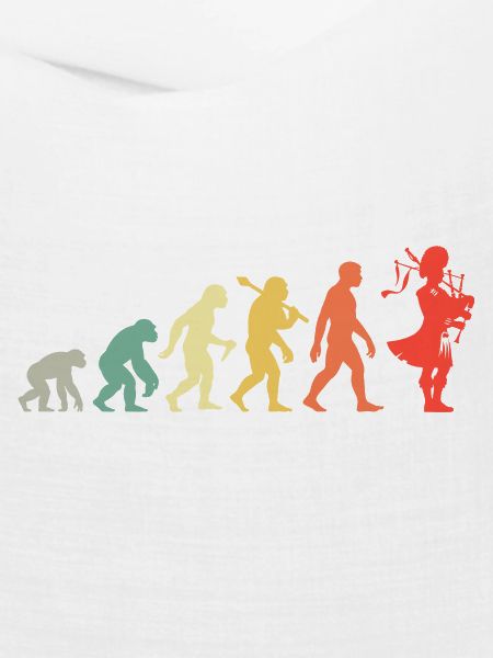Retro Dudelsack Evolution Für Dudelsackspieler