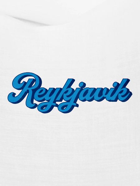 Reykjavik Blau Script Logo