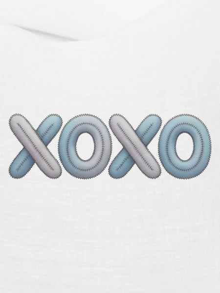 XOXO Patchwork Stickerei
