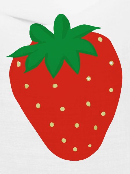 Erdbeere Illustration Geschenkidee
