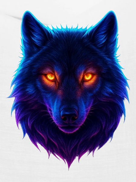 Neon Wolfs Aurora-Augen