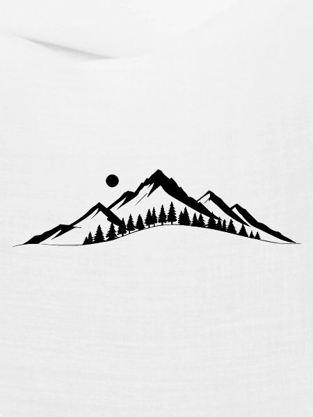 Horizont der Berge