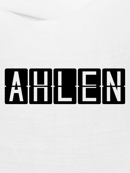 Ahlen Flughafentafel