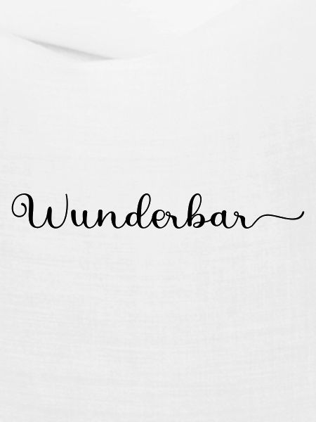 Wunderbar