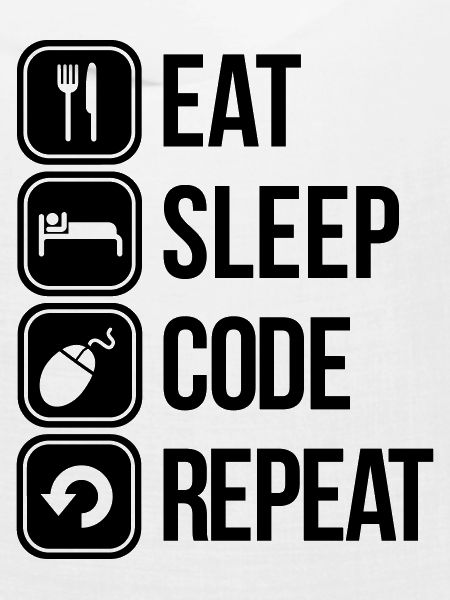 eat sleep code