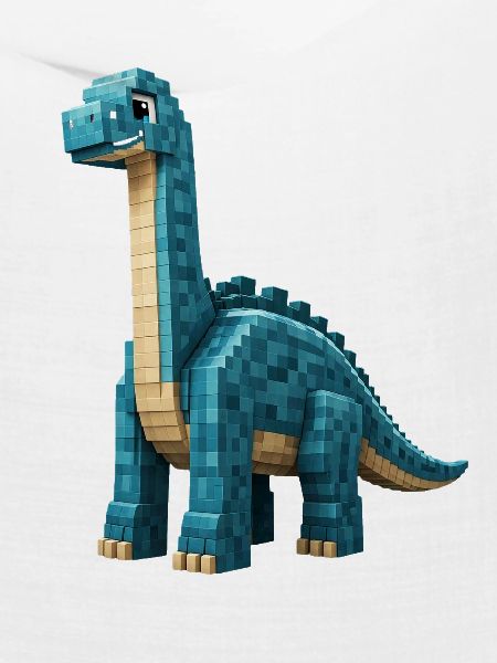 Pixel Brontosaurus