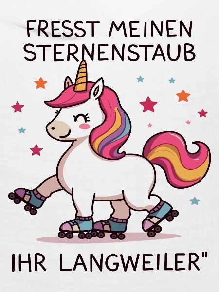 Rollschuh Einhorn